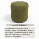 Ver imagem 6 de Kit 03 Puff Perse 36cm Redondo Decorativo Sala Quarto Tecido Bouclé