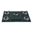 Ver imagem 1 de Fogão Cooktop Gás 5 Bocas Ultra Chama 127v/220 Preto