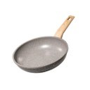 Ver imagem 3 de Frigideira Revestimento Cerâmico Cinza Marmorizado Fundo Indução Prime 24cm - Fratelli
