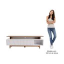 Ver imagem 6 de Rack para TV até 60 Polegadas Lorena 100% MDF 2 Portas Ripadas