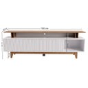 Ver imagem 3 de Rack para TV até 60 Polegadas Lorena 100% MDF 2 Portas Ripadas