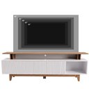 Ver imagem 7 de Rack para TV até 60 Polegadas Lorena 100% MDF 2 Portas Ripadas