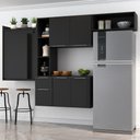 Ver imagem 7 de Cozinha Compacta com Mesa Dobrável Mp2008 Sofia Multimóveis Preta