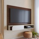Ver imagem 1 de Painel Ripado Suspenso para TV até 55 Polegadas 136CMX108CM 1 Porta Jurerê