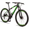 Bicicleta 29 Aluminum Raider 24 Marchas Index Freio a Disco - 17 - Verde - 2