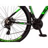 Bicicleta 29 Aluminum Raider 24 Marchas Index Freio a Disco - 17 - Verde - 6