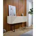 Ver imagem 4 de Buffet Aparador 4 Portas Design Moderno Pés em Aço Nature