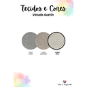 Ver imagem 3 de Cabeceira Estofada Queen 12 Blocos Não É Segredo Veludo Austin Cru 160x90