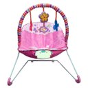 Ver imagem 2 de Cadeira Descanso Bebe Acolchoada com Vibracao e Som Rosa