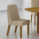 Ver imagem 7 de Mesa Isís Tampo Orgânico Freijó 6 Cadeiras Isís - Leifer