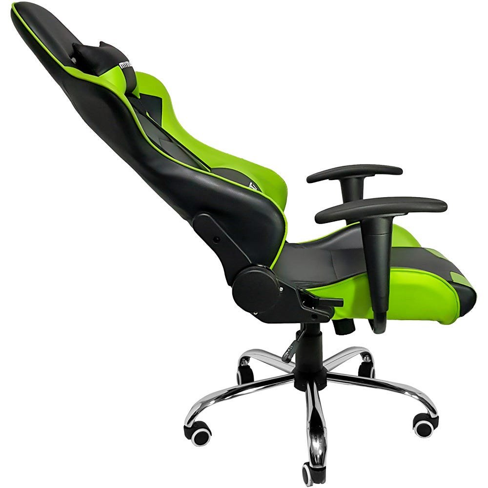 Cadeira Gamer Mymax Mx7 Giratória Preta/verde - 4