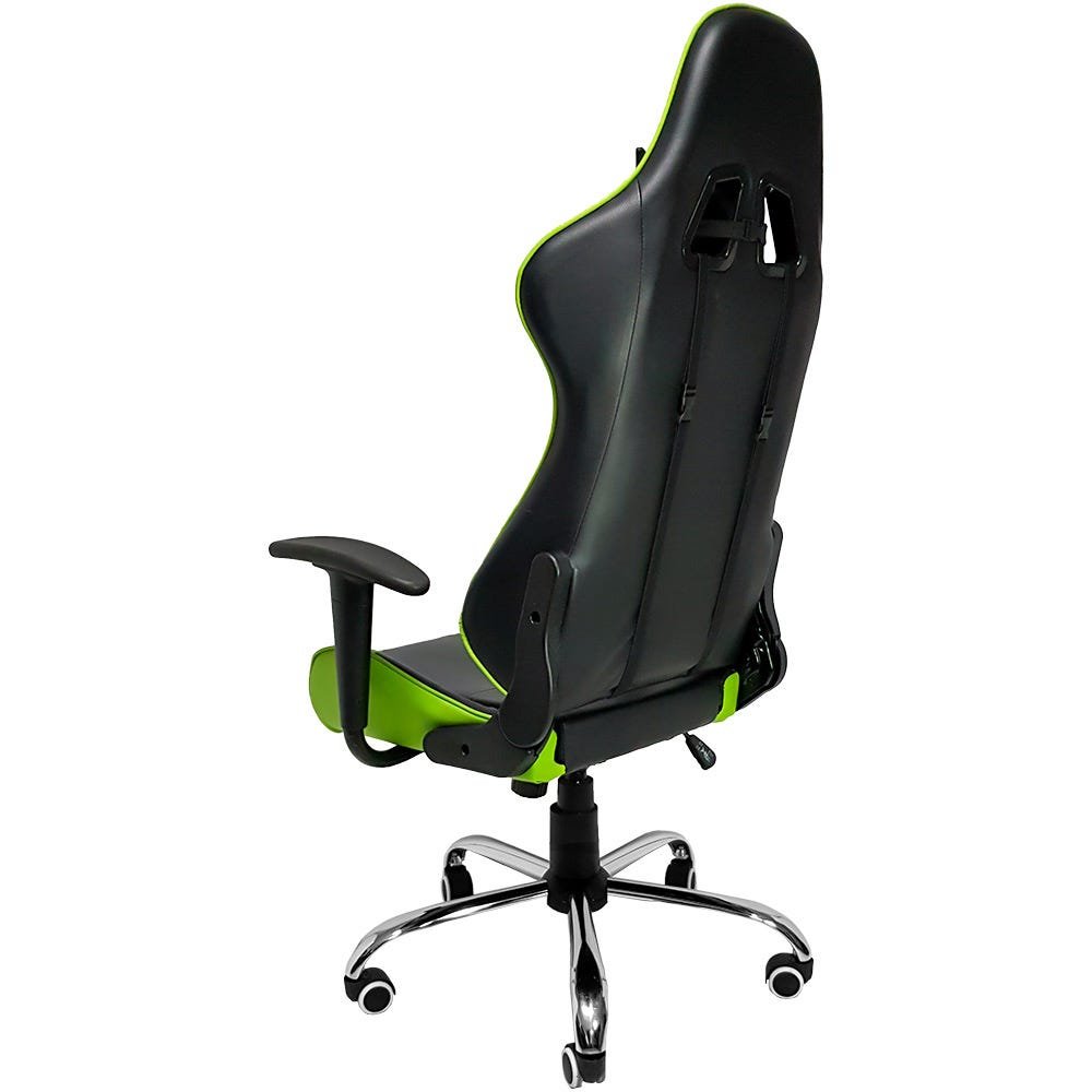 Cadeira Gamer Mymax Mx7 Giratória Preta/verde - 3