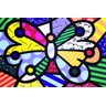 Quadro Decorativo Borboleta Romero Britto - 3