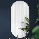 Ver imagem 7 de Espelho Decorativo Lapidado Oval 50x80cm