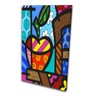 Quadro Decorativo Romero Britto Maça do Amor - 1