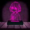 Luminária Led 3d Mirai Kuriyama Kyoukai no Kanata - 16 Cores - 2