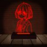 Luminária Led 3d Mirai Kuriyama Kyoukai no Kanata - 16 Cores - 10