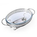 Ver imagem 7 de Rechaud em Vidro Clássico Oval com Tampa Inox Gourmet Mix