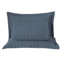 Ver imagem 1 de Kit Cobre Leito Colcha Monaco Queen Dupla Face 3 Peças - Azul