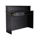 Ver imagem 6 de Balcão Caixa de 1,215m para Atendimento Recepção Consultório Escritório Lojas Cor Preto