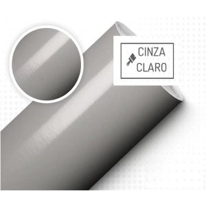 Adesivo para envelopamento Geladeiras Móveis 5MX50CM CINZA CLARO