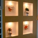 Ver imagem 4 de Mini Spot Embutir Quadrado Led P/ Móveis Nicho Bivolt 3w Branco