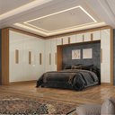 Ver imagem 1 de Guarda Roupa Modulado de Canto 15P 2GV Cin/Off