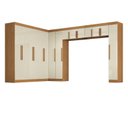 Ver imagem 2 de Guarda Roupa Modulado de Canto 15P 2GV Cin/Off