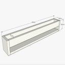 Ver imagem 2 de Prateleira para Livros Infantil Montessoriano 60cm - 3 Peças