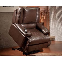 Poltrona Reclinável p/ Sala MH 3678 Motorizada c/ Lift Courano Marrom - Herval - 3