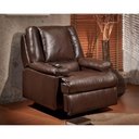 Ver imagem 2 de Poltrona Reclinável p/ Sala MH 3678 Motorizada c/ Lift Courano Marrom - Herval