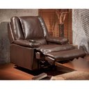 Ver imagem 1 de Poltrona Reclinável p/ Sala MH 3678 Motorizada c/ Lift Courano Marrom - Herval
