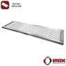 Grelha Inox com Tela Moeda - Modelo 03 - Inox 430 - 100x25x2,5 Cm - 1