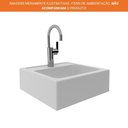 Ver imagem 5 de Cuba Pia para Banheiro 35x11,5x34 Cm Bn3630 Tecnomobili Branco