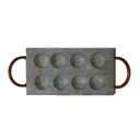 Ver imagem 1 de Provolera Retangular Pedra Sabão Pra Queijos 8 Furos 21x12cm