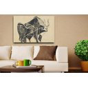 Ver imagem 2 de Quadro Artístico Le Taureau Pablo Picasso Touro