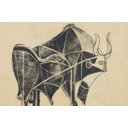 Ver imagem 3 de Quadro Artístico Le Taureau Pablo Picasso Touro