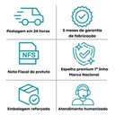 Ver imagem 2 de Espelho Redondo com Iluminação Led Branco Quente - 3000k - 70x70 Cm