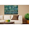 Harmonia Rosa O Lago das Ninfeias Quadro Decorativo - 2