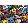 Quadro Decoraçao Pintor Romero Britto Garden - 3