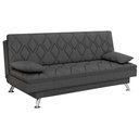 Ver imagem 1 de Sofá Cama Tom 2 Lugares 193cm Linho Cinza - Sallar Home