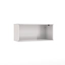 Ver imagem 5 de Armário Aéreo Celeste Kappesberg 100% Mdf 1 Porta Basculante Branco/nogueira 80cm