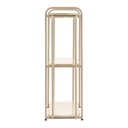 Ver imagem 6 de Aparador Estilo Industrial Estante Decorativa Moderna para Sala de Estar Orla Bege/Areia