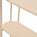 Ver imagem 7 de Aparador Estilo Industrial Estante Decorativa Moderna para Sala de Estar Orla Bege/Areia