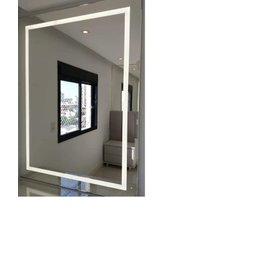 Espelho com Luz de Led 80x80 Touch Screen Branco Quente - 3