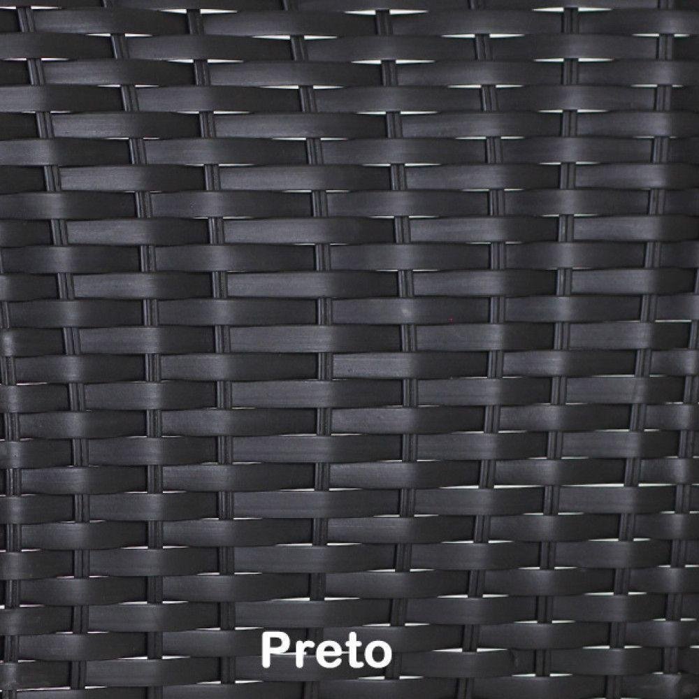 Mesa Grécia em Alumínio com Balde P- Bebidas Trama Original Preto - 3