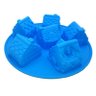 Forma de Bolo Doce 3d Sweet Treats, Mini Casas, Silicone, Ferramentas de Cozimento - 1