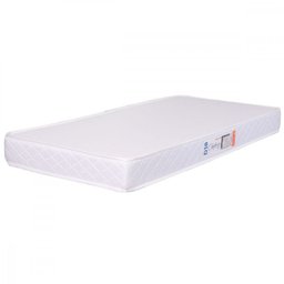 Colchão Berço Hellen de Espuma D18 Pro Confort Baby 70x130x12cm Branco  - 1