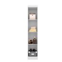 Ver imagem 2 de Guarda Roupa Roupeiro Armário 1 Porta Módulo Branco para Quarto - Bela Móveis