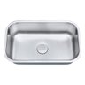 Cuba de Cozinha de Aço Inox 1mm Escovado C105 76,1x46x22,9cm - 1